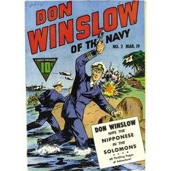 Don Winslow of the Navy #2 Mile High pedigree (Fawcett,
