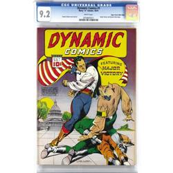 Dynamic Comics #1 Mile High pedigree (1941) CGC NM- 9.2