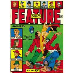 Feature Comics #40 Mile High pedigree (Quality, 1941) C