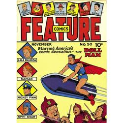 Feature Comics #50 Mile High pedigree (Quality, 1941) C