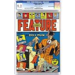 Feature Comics #58 Mile High pedigree (Quality, 1942) C