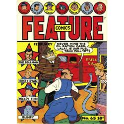 Feature Comics #65 Mile High pedigree (Quality, 1943)
