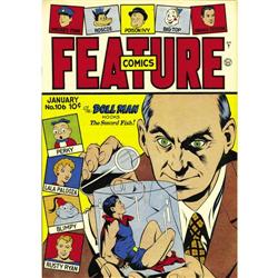 Feature Comics #106 Mile High pedigree (Quality, 1947)