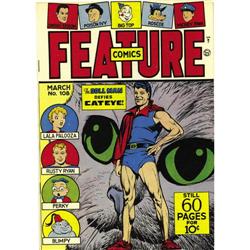 Feature Comics #108 Mile High pedigree (Quality, 1947)