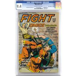 Fight Comics #44 Davis Crippen ("D" Copy) CGC NM 9.4