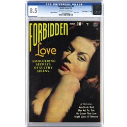 Forbidden Love #1 Davis Crippen ("D" Copy) pedigree (Qu