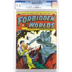 Forbidden Worlds #1 Davis Crippen ("D" Copy) CGC 7.5