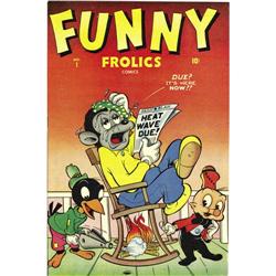 Funny Frolics #1 (Timely, 1945) Condition: NM-