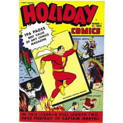Holiday Comics #1 Mile High pedigree (Fawcett, 1942) Co