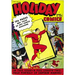 Holiday Comics #1 (Fawcett, 1942) Condition: FN/VF. It'