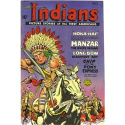 Indians #1 Mile High pedigree (Fiction House, 1950) Con