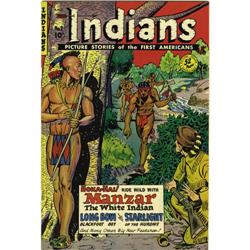Indians #2 Mile High pedigree (Fiction House, 1950) Con