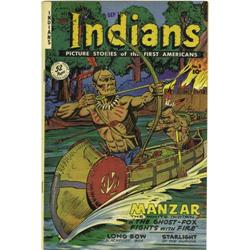 Indians #3 Mile High pedigree (Fiction House, 1950) Con