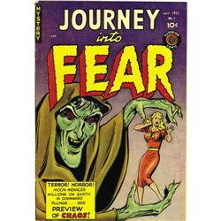Journey Into Fear #1 (Superior, 1951) Condition: VF-. T
