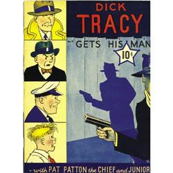 Large Feature Comic (Series I) #4 Dick Tracy Gets His M