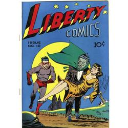 Liberty Comics #10 Mile High pedigree (Green Publishing