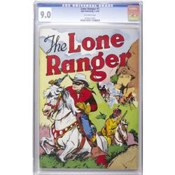 Lone Ranger #1 (Dell, 1948) CGC VF/NM 9.0 Off-white pag