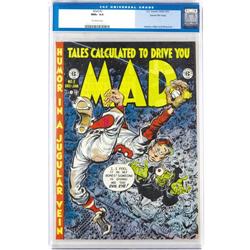 Mad #2 Gaines File pedigree 8/12 (EC, 1952) CGC NM+ 9.6