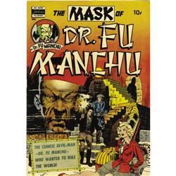 Mask of Dr. Fu Manchu #1 (Avon, 1951) Condition: VF-. Y