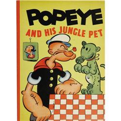 Popeye And His Jungle Pet (Whitman, 1937) Condition: VF