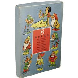 Boxed Set of Eight "Seven Dwarfs" Books (Whitman, 1938)