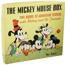 The Mickey Mouse Box (Whitman, 1939).. This highly coll