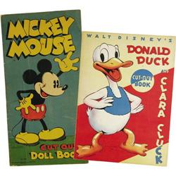 Disney Character Cut-Out Book, Group of 2 (Various, 193
