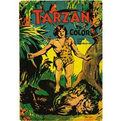 Adventure Comic Paint Book, Group of 4 (Whitman/Saafiel