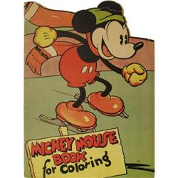 Walt Disney Character Color and Paint Book, Group of 22