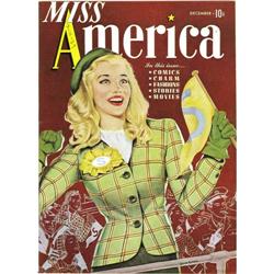 Miss America Magazine V1#3 Mile High pedigree (Timely,