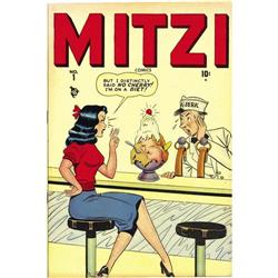 Mitzi Comics #1 Mile High pedigree (Timely, 1948) Condi