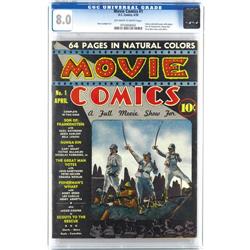 Movie Comics #1 (DC, 1939) CGC VF 8.0
