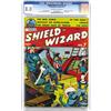 Image 1 : Shield-Wizard Comics #7 (MLJ, 1942) CGC VF 8.0 Off-whit