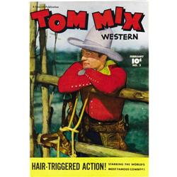 Tom Mix Western #2 (Fawcett, 1948) Condition: NM-. This