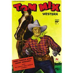 Tom Mix Western #3 Mile High pedigree (Fawcett, 1948) C