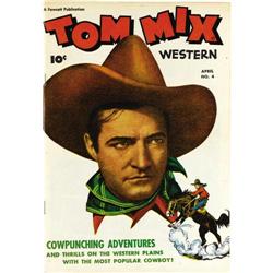 Tom Mix Western #4 Mile High pedigree (Fawcett, 1948) C