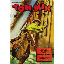 Tom Mix Western #9 Mile High pedigree (Fawcett, 1948) C