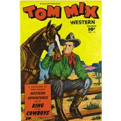 Tom Mix Western #12 Mile High pedigree (Fawcett, 1948)