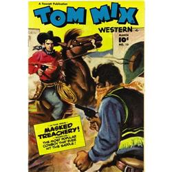 Tom Mix Western #15 Mile High pedigree (Fawcett, 1949)