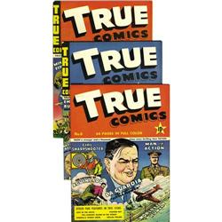 True Comics #6-10 Group - Mile High pedigree (True, 194