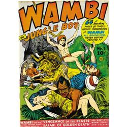 Wambi the Jungle Boy #1 Mile High pedigree (Fiction Hou