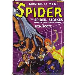 The Spider October 1933 (#1) (Popular, 1933) Condition: