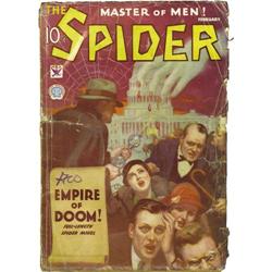 The Spider Group (Popular, 1934). This nice group of ea