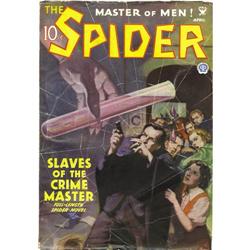 The Spider Group (Popular, 1935-36) Condition: Average