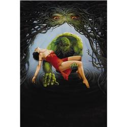 Chris Achilleos - "Swamp Thing" Painting Original Art