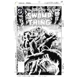 Tom Yeates - The Saga of the Swamp Thing #18 Cover Art