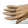 Image 4 : 1.20 CTW Natural Morganite Ring In 18K Yellow Gold