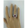 Image 5 : 3.20 CTW Ruby 14K White Gold Diamond Ring