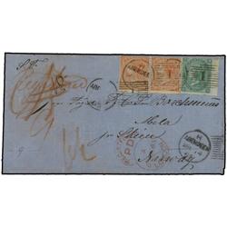 GREAT BRITIAN Registered outer letter s