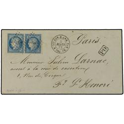 BRITISH COLONIES MILITARY MAIL. Cover f